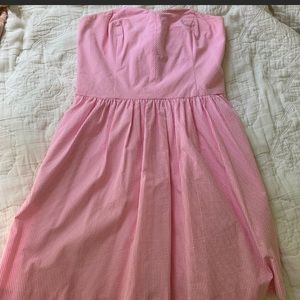 COPY - Lilly Pulitzer Pink seer sucker dress